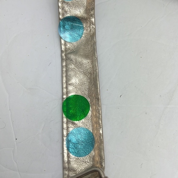 Victoria’s Secret Pink Mini Metallic Gold Shimmer Backpack Academia Travel Bag - Picture 14 of 16